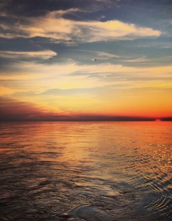 Sunset on Lake Michigan