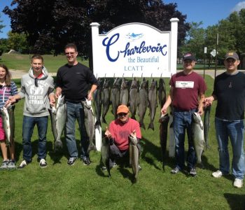 Group Charter Fishing, Charlevoix MI