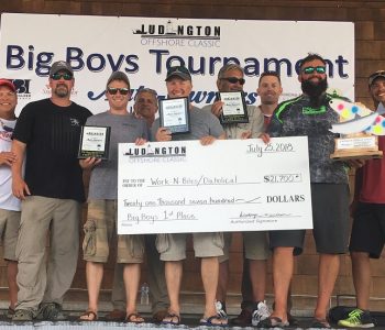 1st Place Team -  Ludington Offshore Classic  BIG BOYS Tournament 2018