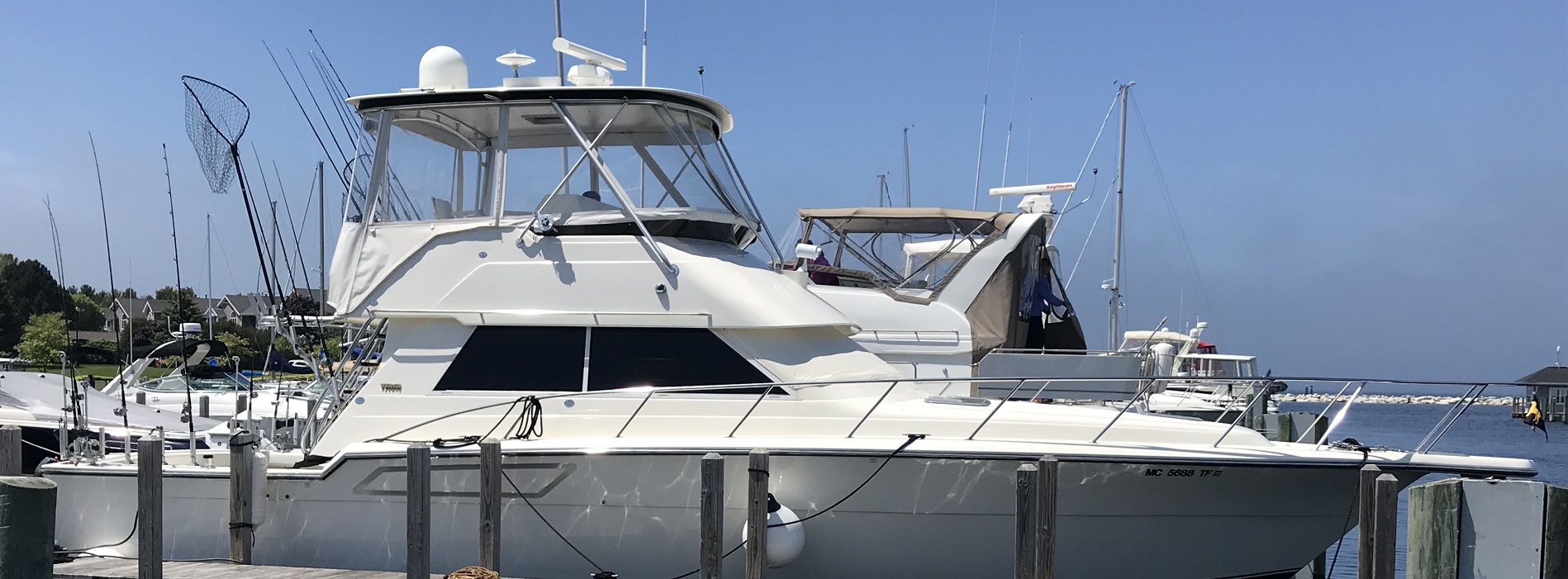 48’ Tiara 4300 Charter Boat The Fastest charter boats on the Great Lakes